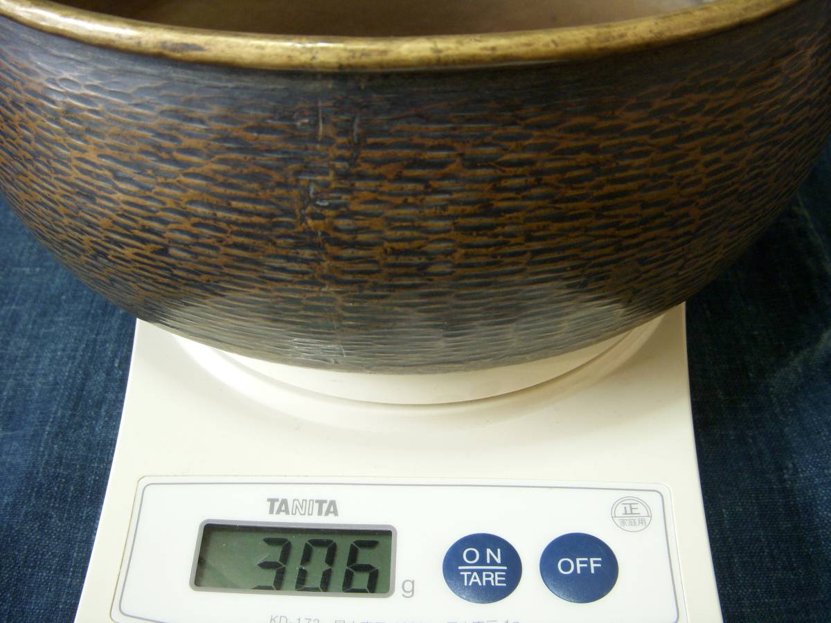 LECELLIER VILLEDIEU製 銅製 大型 ポワソニエール 魚料理用鍋 槌目