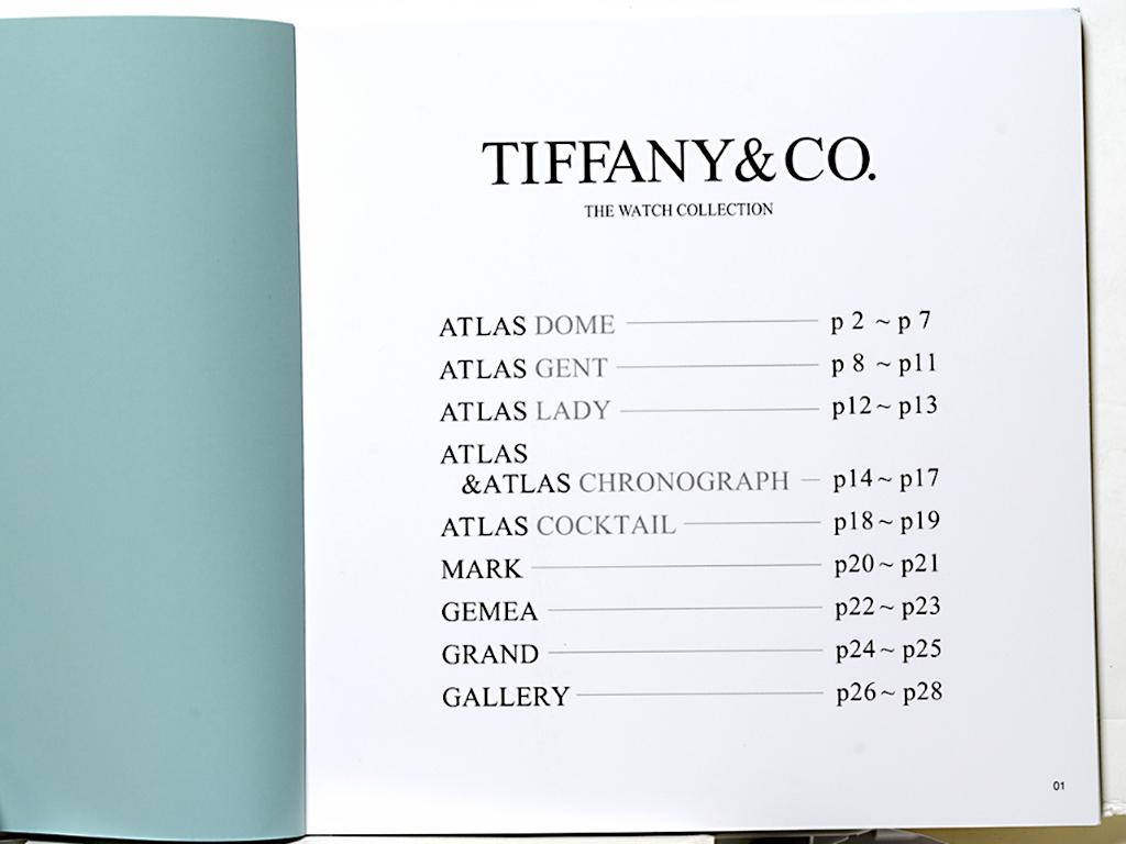 ★28頁カタログ★TIFFANY ティファニー 時計カタログ★カタログです・製品本体ではございません★同梱応談_画像3