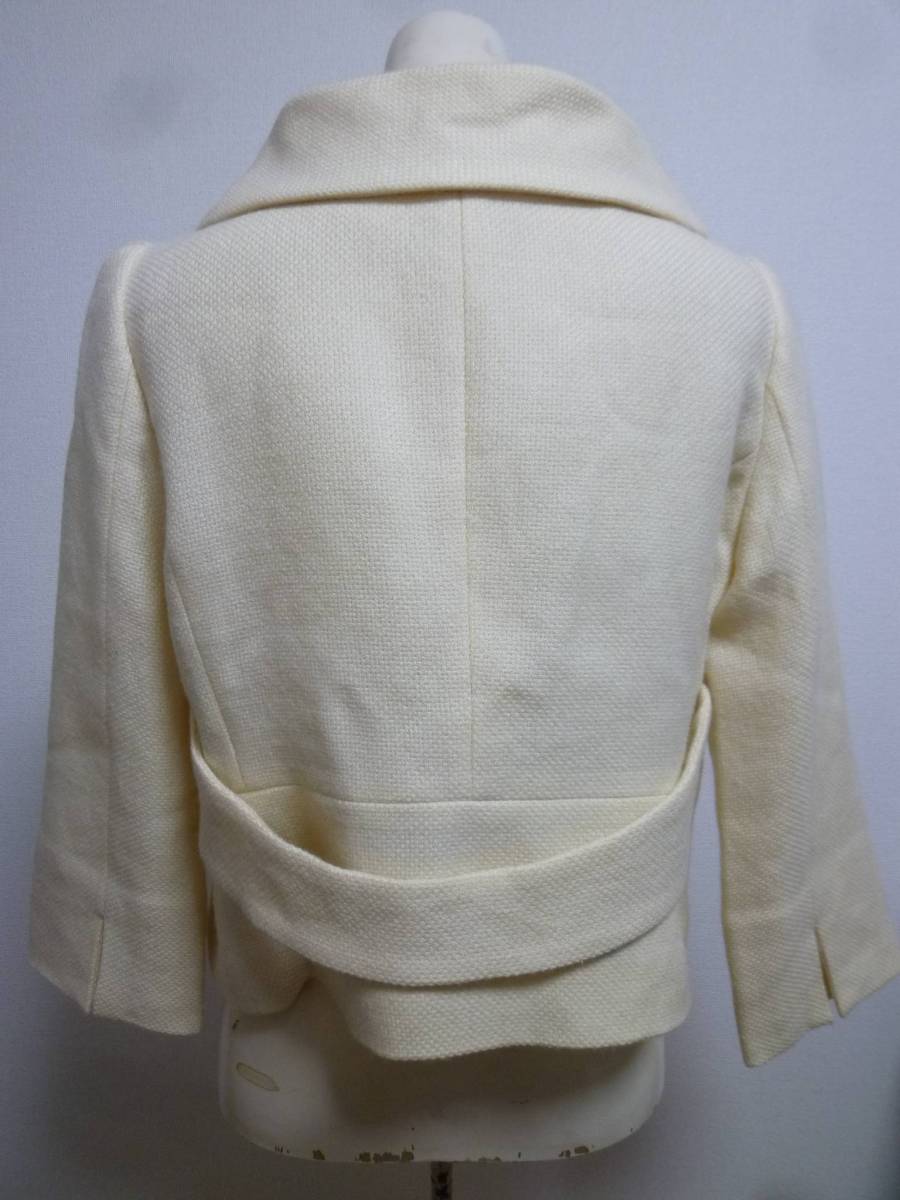 ROPE/ Rope * eggshell white bolero jacket 9/ Jun *11133