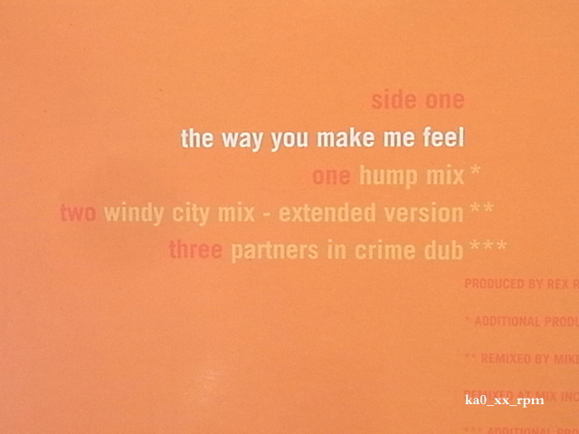 ★☆Ten City「The Way You Make Me Feel」☆★5点で送料無料!!!_画像2