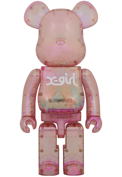 送料無料 BE@RBRICK ベアブリック MEDICOM TOY X-girl 2020 1000％ エックスガール メディコム・トイ_画像1