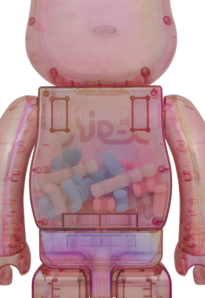 送料無料 BE@RBRICK ベアブリック MEDICOM TOY X-girl 2020 1000％ エックスガール メディコム・トイ_画像2