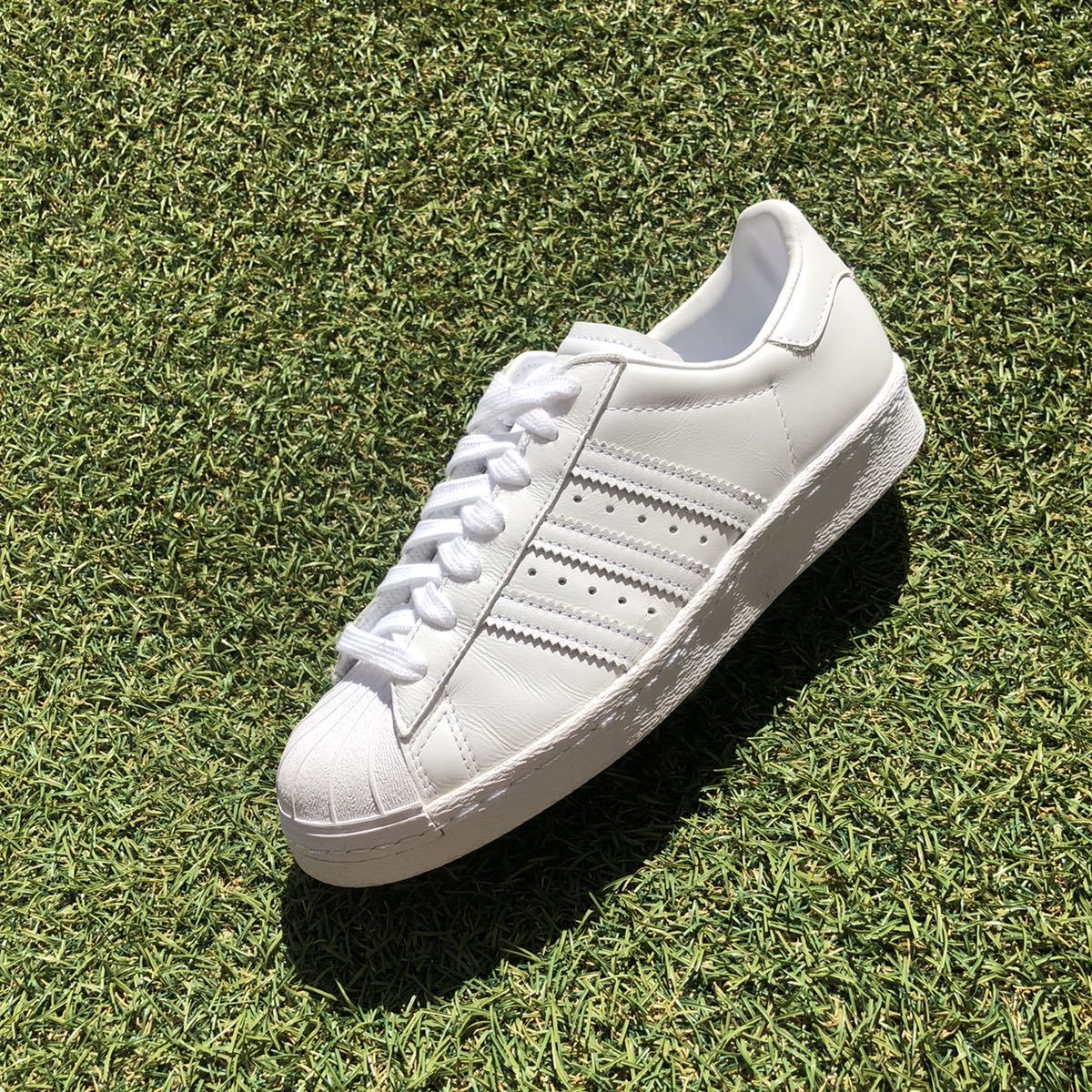 高級ブランド 新同22.5 adidas SS80S アディダス スーパースター80s