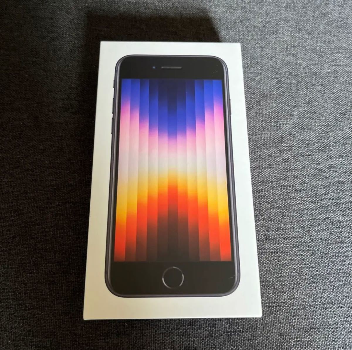 新品未使用】Apple iPhone SE 第3世代 64GB ミッドナイト - www