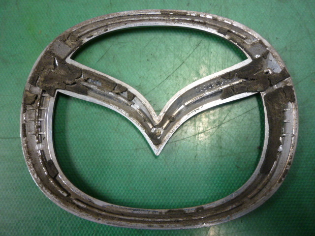 N622* Mazda * back door emblem [M] rear *AZ Wagon MJ21S H15 year 