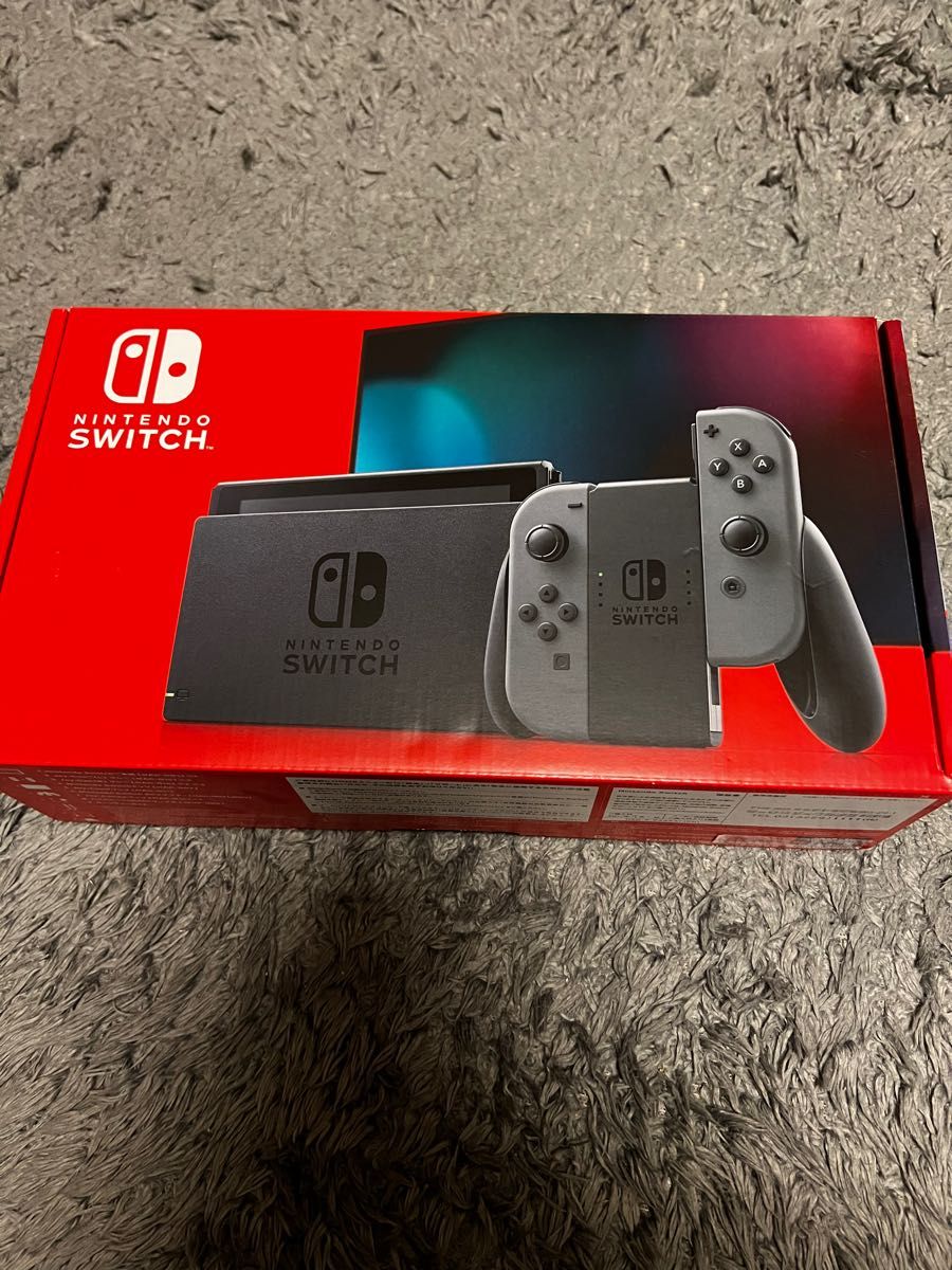 ニンテンドースイッチ本体 グレー マリオカート付 テレビゲーム Switch