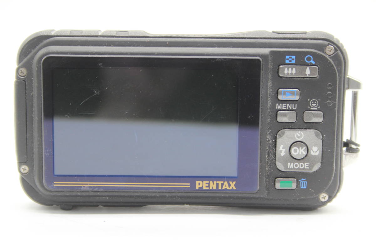 ★実用美品★ ペンタックス Pentax W90 5x 5-25mm WIDE28mm グリーン バッテリー付き コンパクトデジタルカメラ 9411_画像4