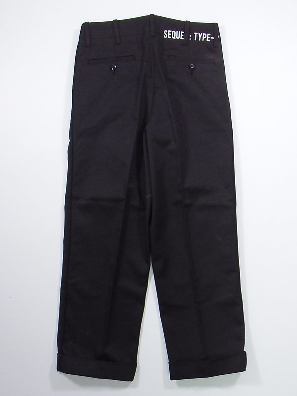 ヒロシ 美品sequel chino pants black M シークエル藤原ヒロシの通販
