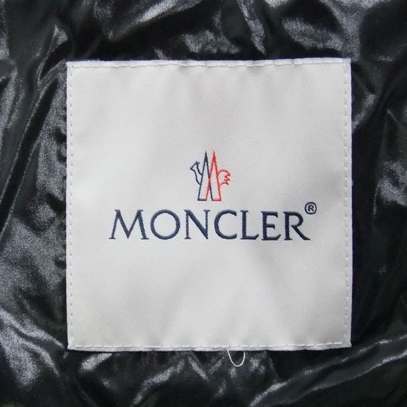 美品 21SS MONCLER TABETHA ダウンジャケット 12A BLACK モンクレール 裾フリル キッズサイズ ブラック_画像4