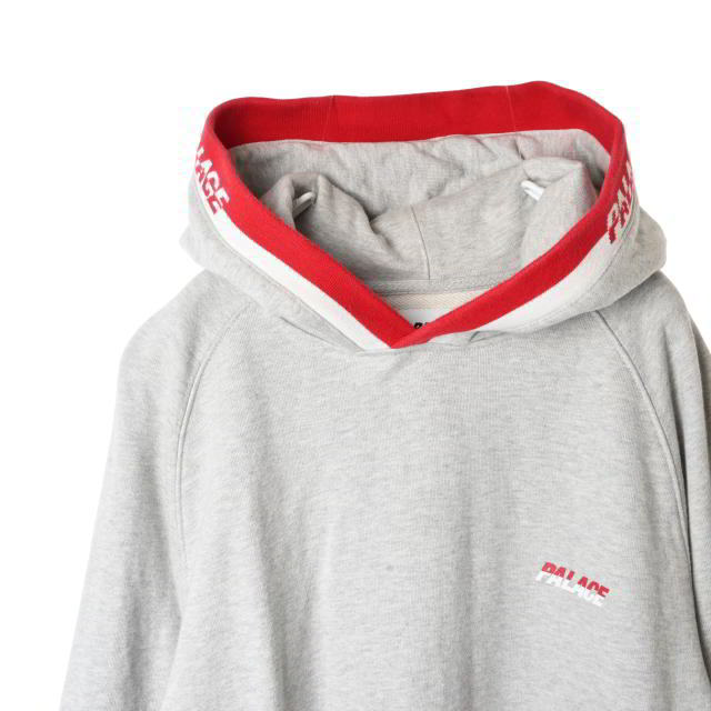 Palace Skateboards SPLITTER HOOD プリント パーカ M グレー パレス スケートボード KL4CSC2Q74_画像3