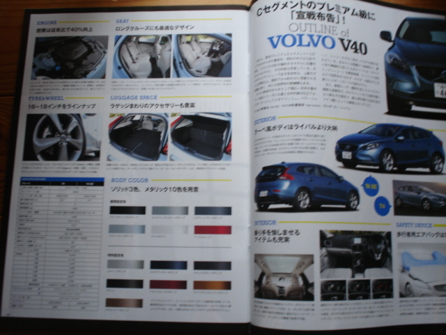 ニューモデル速報　VOLVO　V40　2013+_画像2