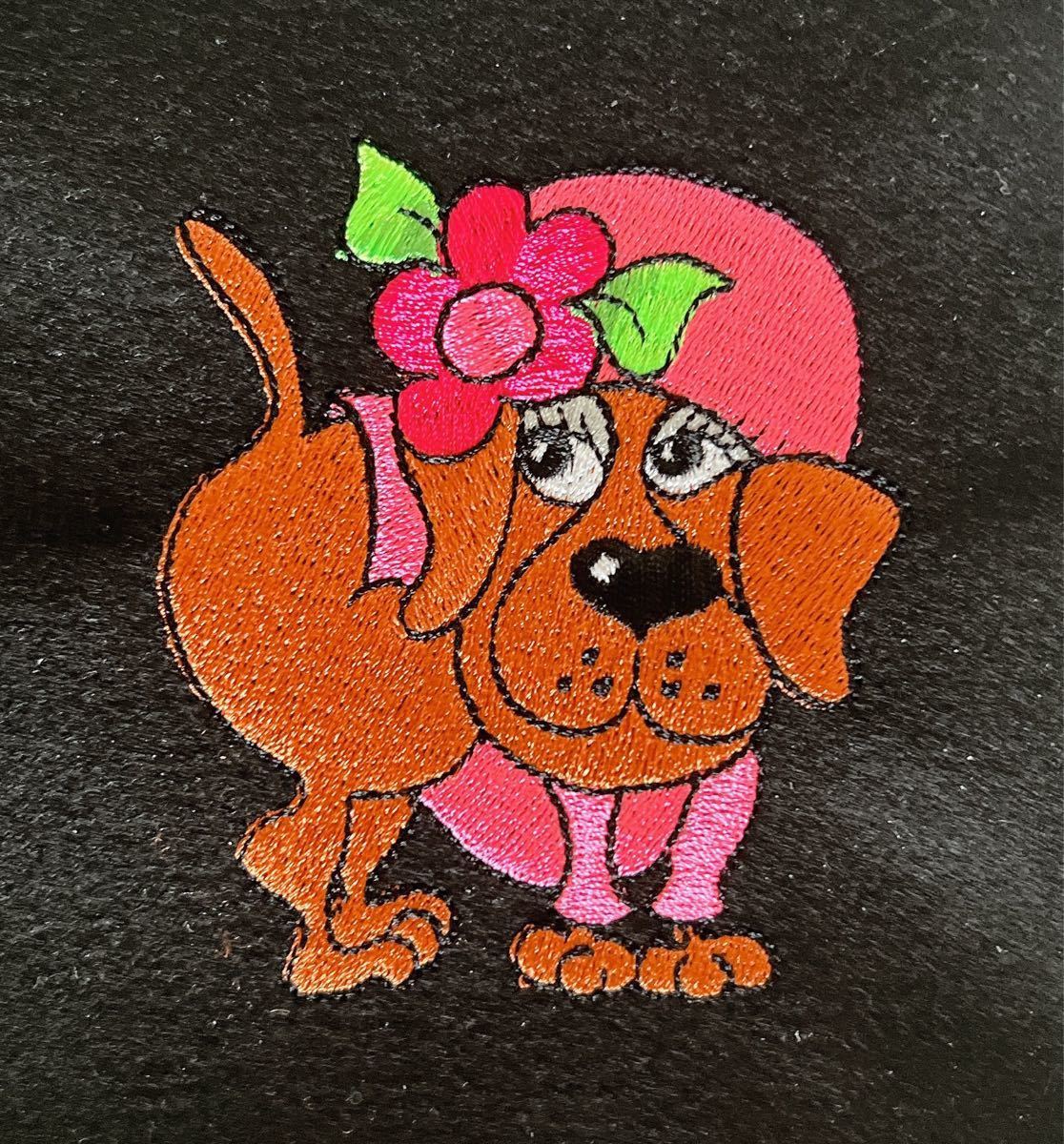 専用！ロラライハリス刺繍 Hot Pink Pup・Plaki Pup（オマケ）