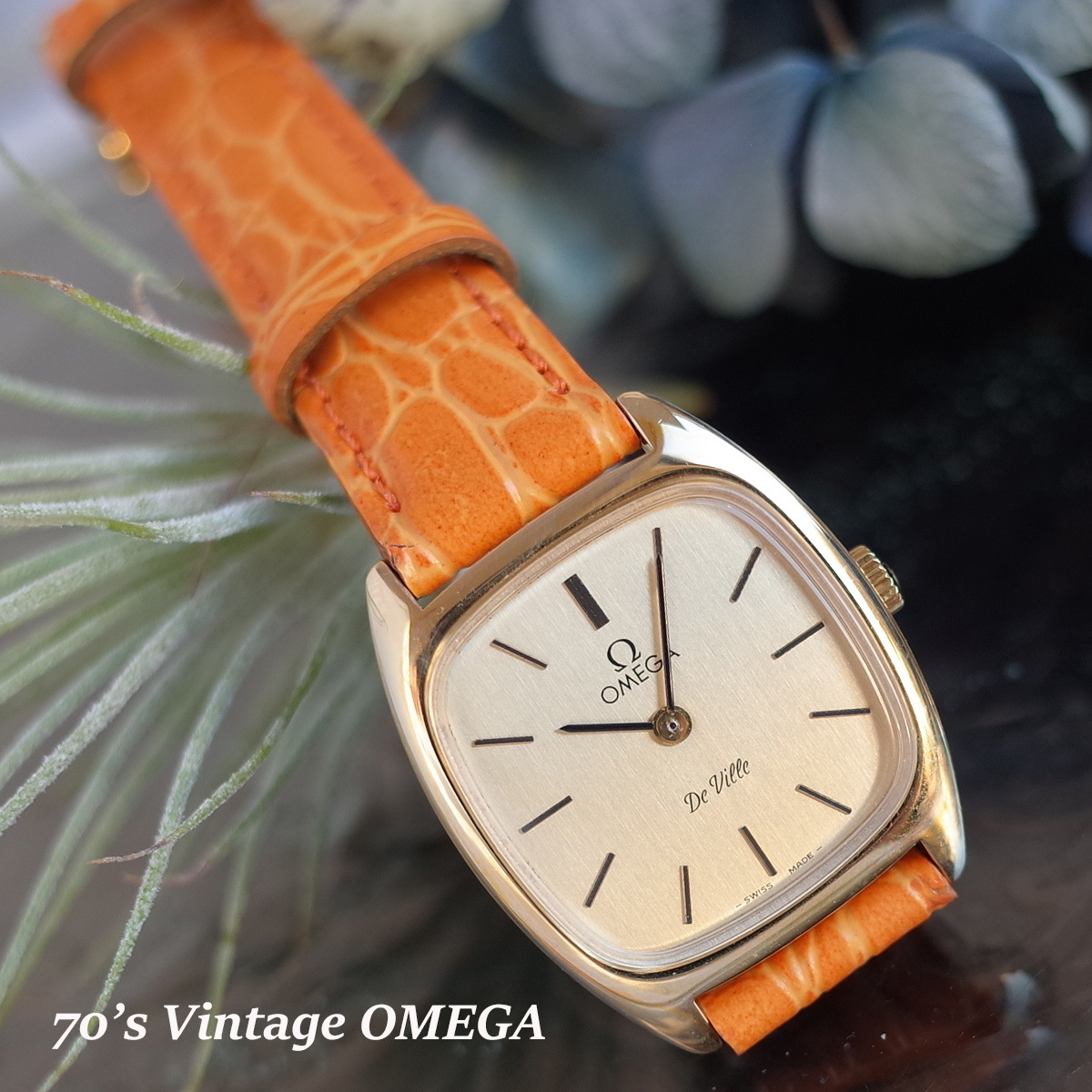 OMEGA オメガ 手巻き 腕時計 メンズ ゴールド OH済み brad-stone.com