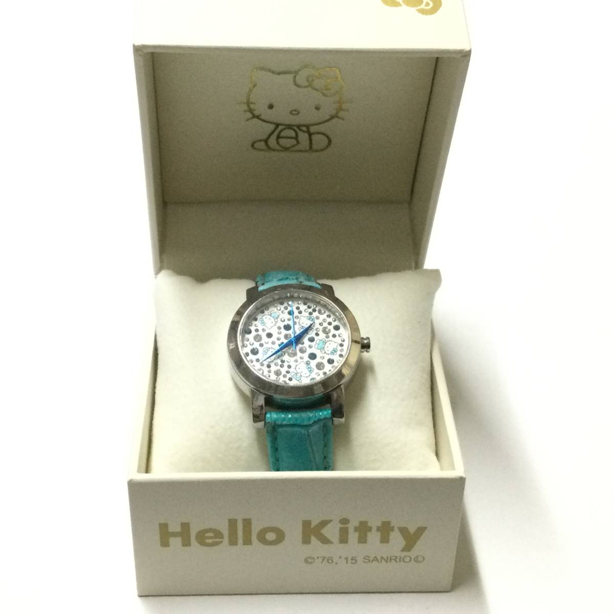 [ secondhand goods, operation goods ] adult pretty Hello Kitty diamond attaching limitation wristwatch 