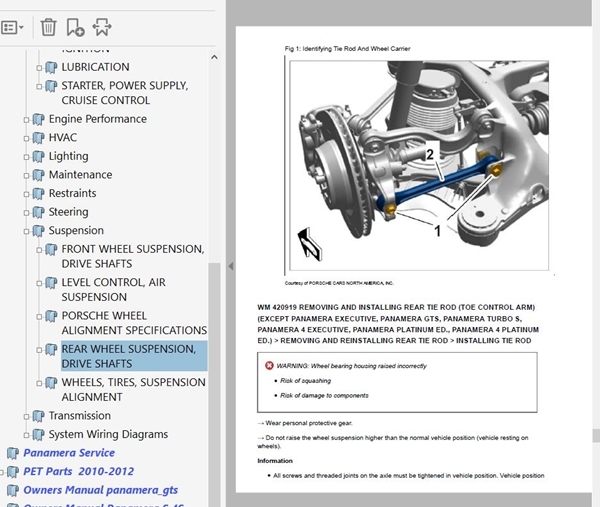  ポルシェ パナメーラ 970 Hybrid turbo 整備書 Ver2 修理書 カラー配線図 ボディー修理 パーツリスト 3.6 4.8 ワークショップマニュアルの画像7