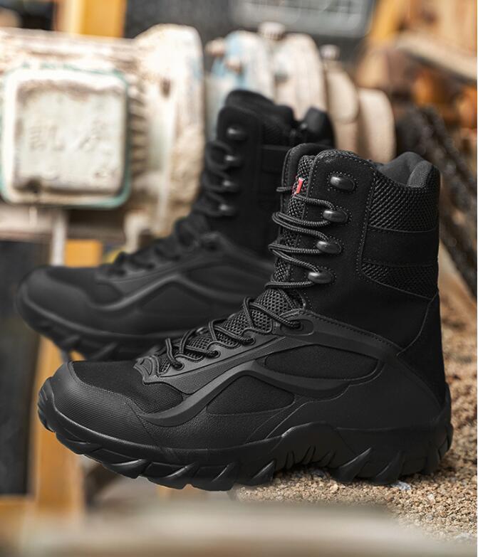 SALE милитари ботинки мужской Tacty karu ботинки desert boots уличный рабочая обувь . скользить выдерживающий износ альпинизм обувь 26.5cm хаки 
