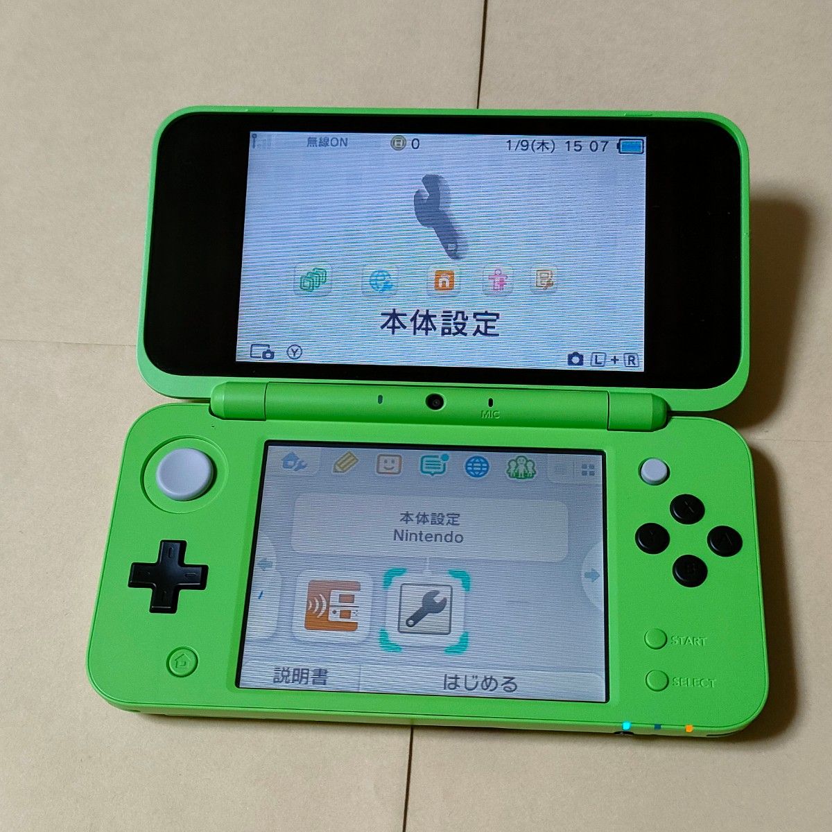 New ニンテンドー2DS LL 本体 MINECRAFT マインクラフト クリーパーエディション