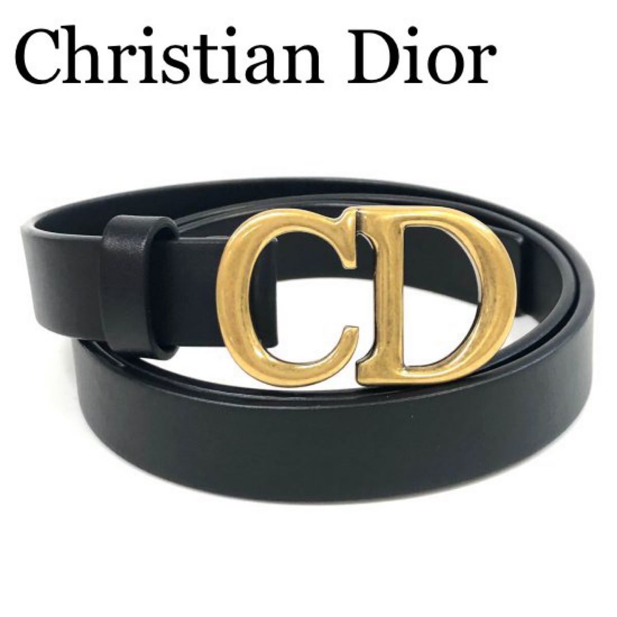【イズです】 Dior ディオール トロッター柄 レザー ベルト CD バックル ボルドー までの - cloudninespa.com