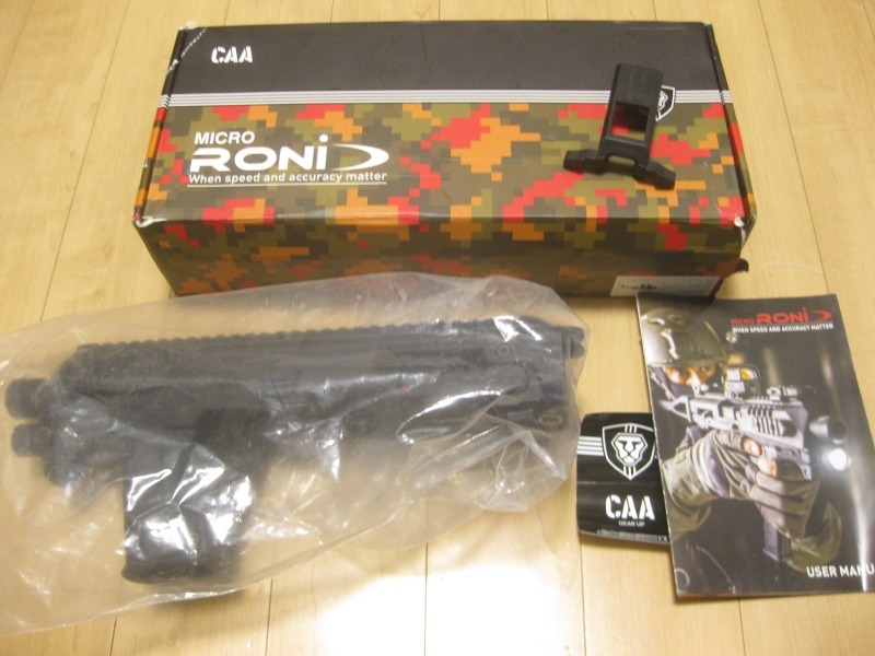 【実物 未使用品】 CAA Micro RONI ピストル カービン コンバージョンキット for Glock グロック G17 G18 G31 G22