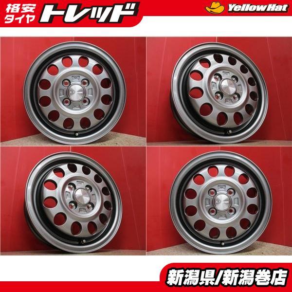 送料無料 4本 新品 K.Finesse D12 ケイフィネス 14inch ホイール