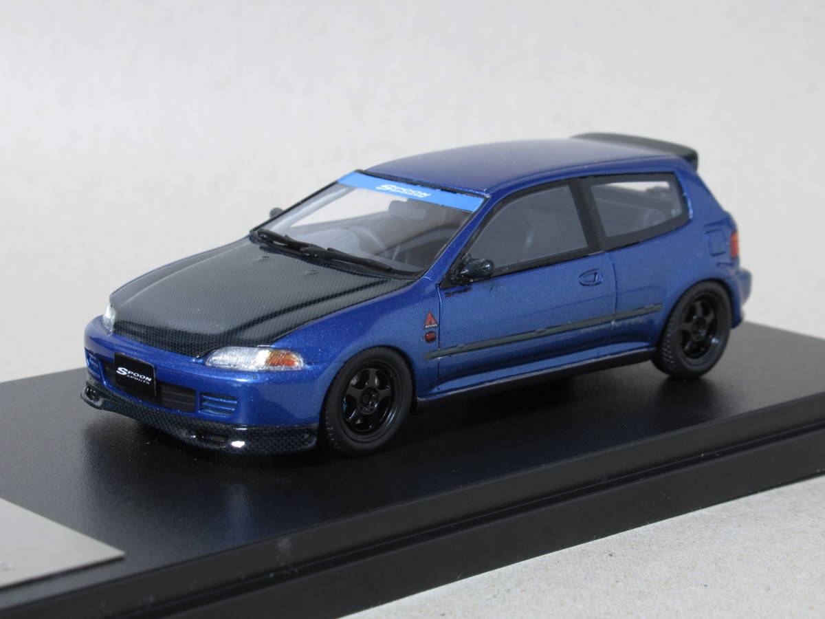 ヤフオク! - 1/43 ハイストーリー ホンダ シビック SIR-Ⅱ ス...