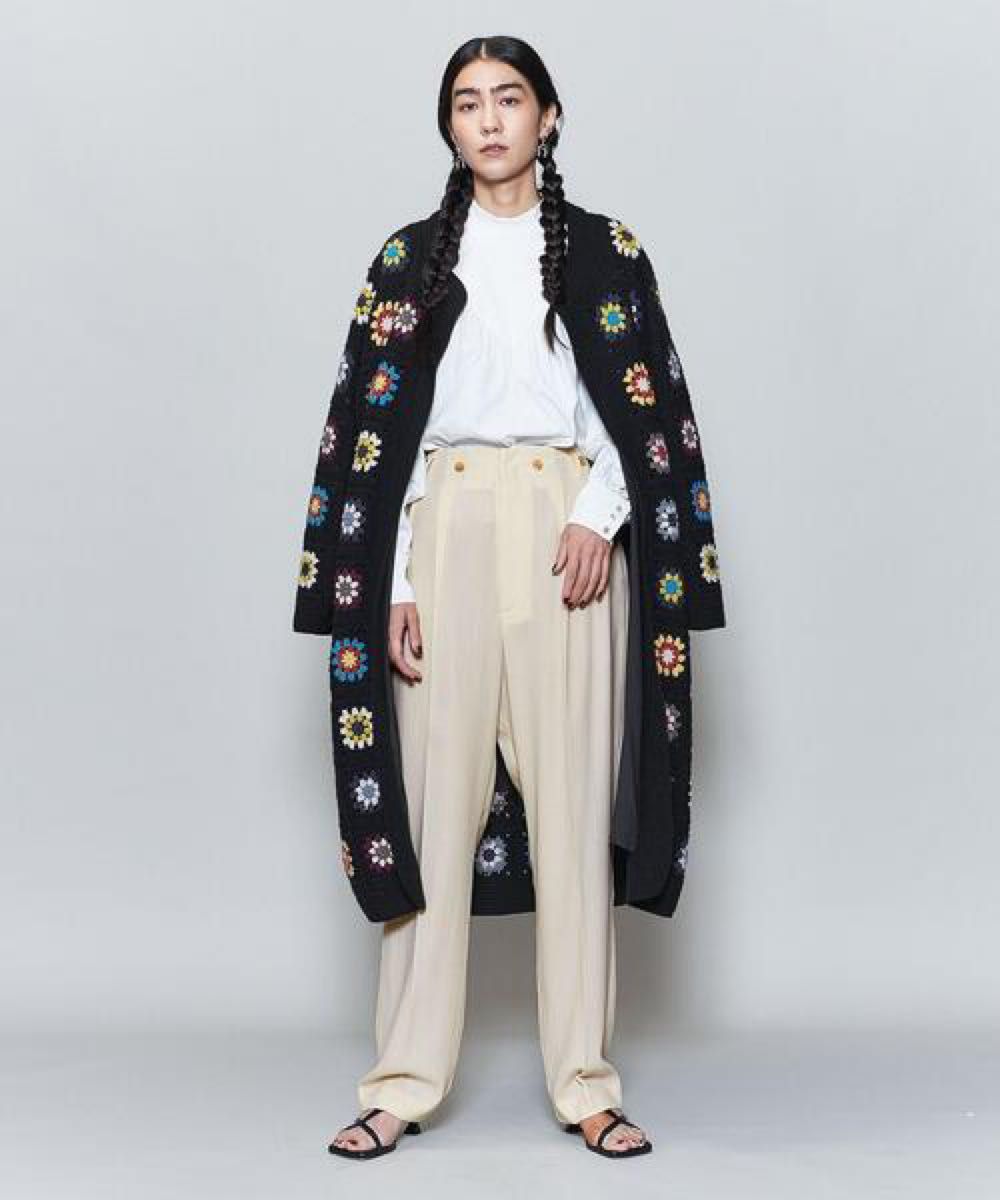 シンプルでおしゃれ 6（ROKU）BEAUTY ＆ YOUTH KIKALINE CARDIGAN