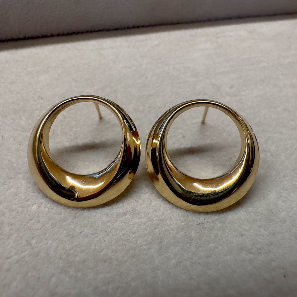 正規通販】 18 日本製 k 刻印earring - htii.edu.kz