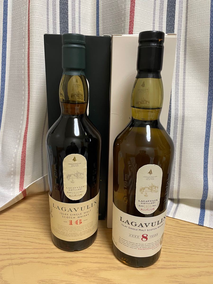 最安値に挑戦 ラガヴーリン16年 箱付き LAGAVULIN mi.H様専用の 2本 正規店定番