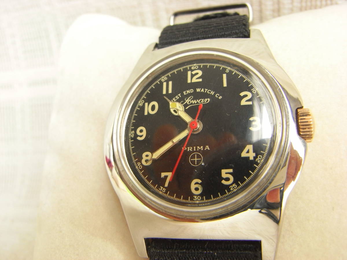 英国軍用時計。ウエスト＆ウオッチ製。日差20秒。手巻き。_画像1