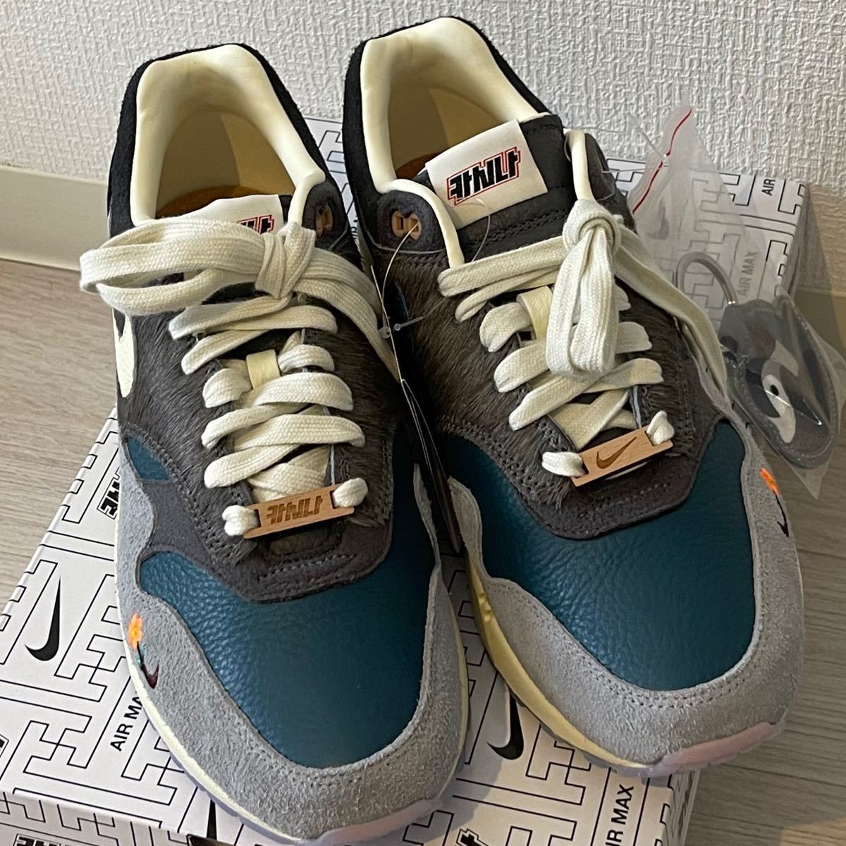 新品 ナイキ カシナ エアマックス1 Kasina × Nike Air Max 1 Won-Ang Grey 27.5cm