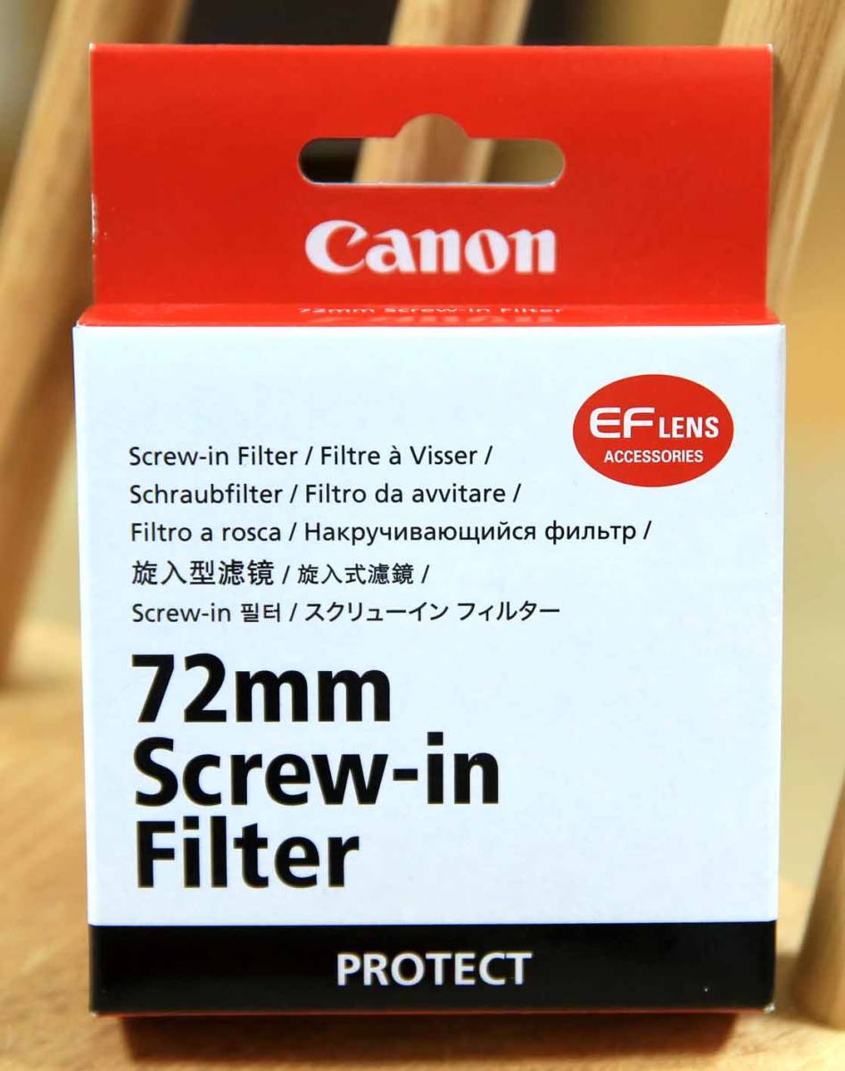 Canon（キヤノン）72mm 純正プロテクトフィルター　未使用_画像1