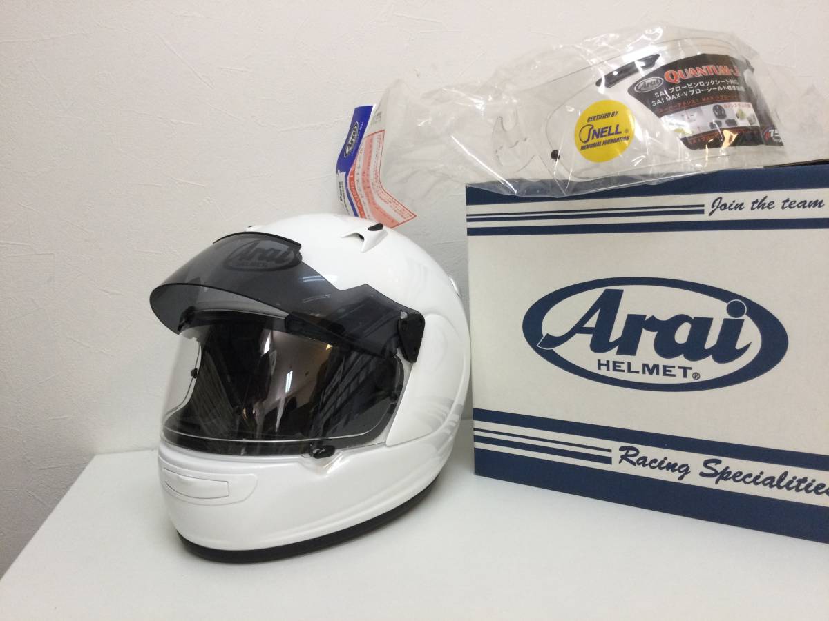 ☆未使用品 アライ フルフェイスヘルメット Arai SNELL QUANTUM-J