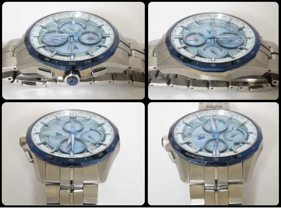 美品:白蝶貝文字盤】CASIO OCEANUS マンタ OCW-S3000P-2AJF 外箱、化粧