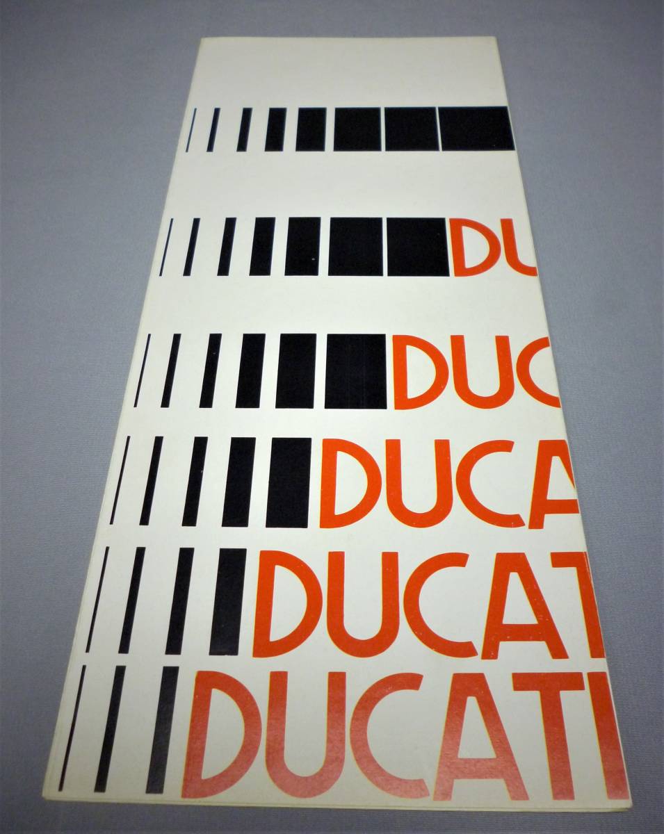 超希少　1973年頃の「DUCATIスポーツモデル本国イタリア語版総合カタログ」_画像1