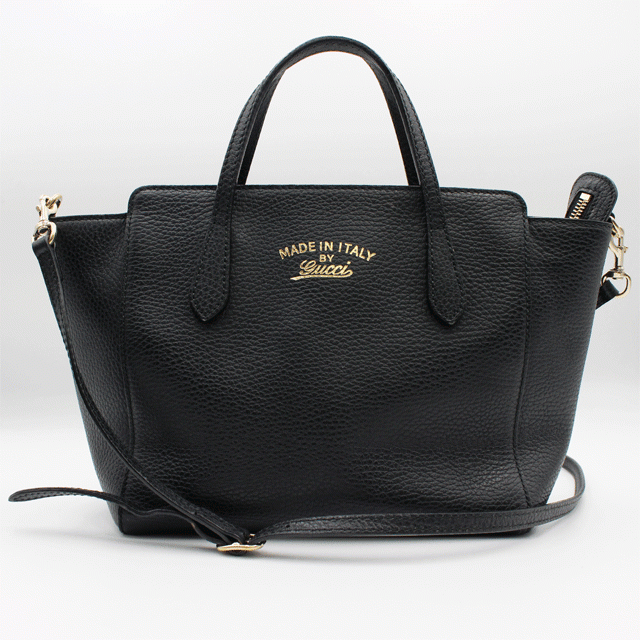 GUCCIグッチ スウィングミニトートバッグ 368827・ブラック