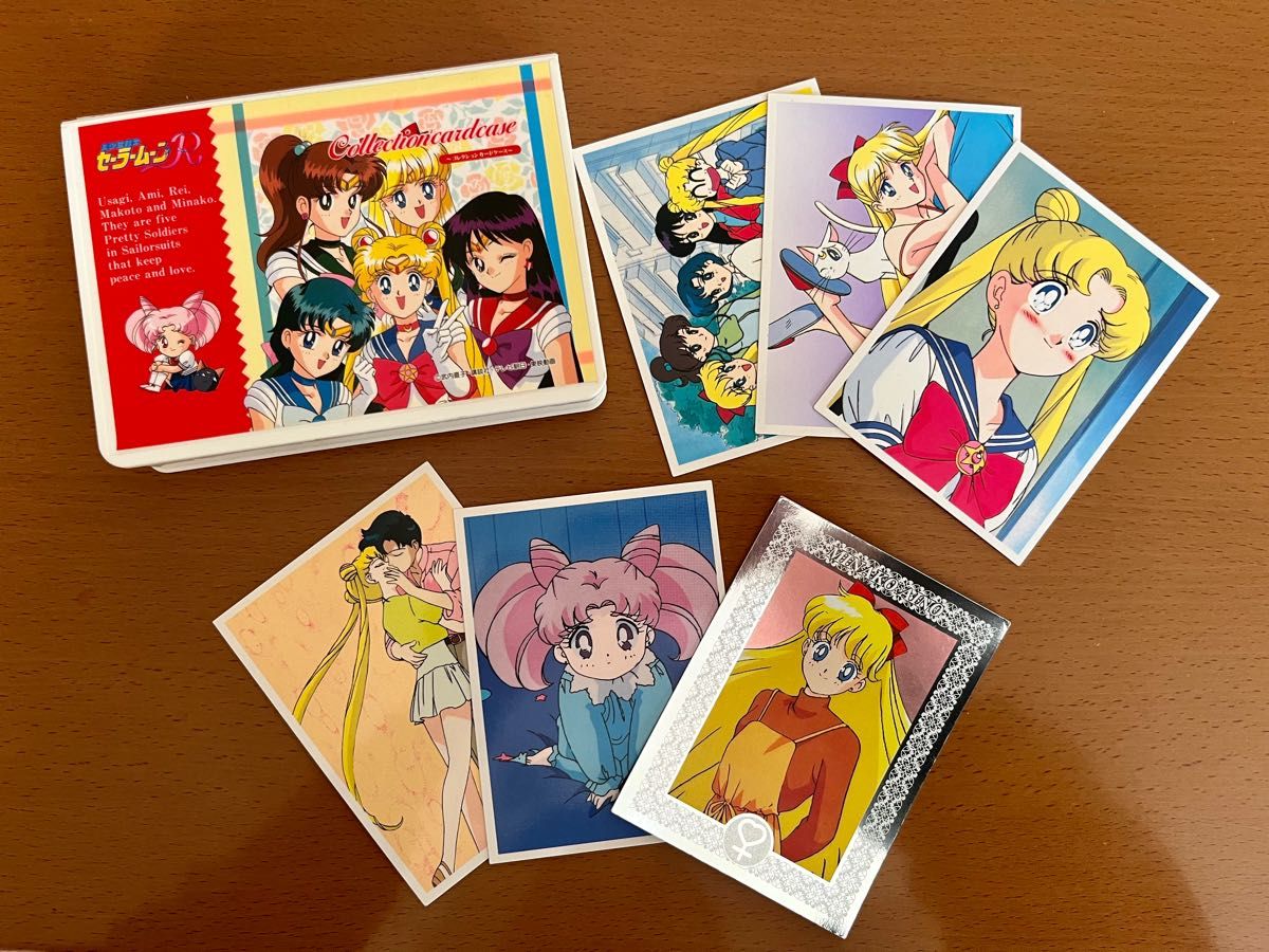 セーラームーン】激レア コレクションカード6種 カードケース セーラームーン】激レア コレクションカード6種 カードケース