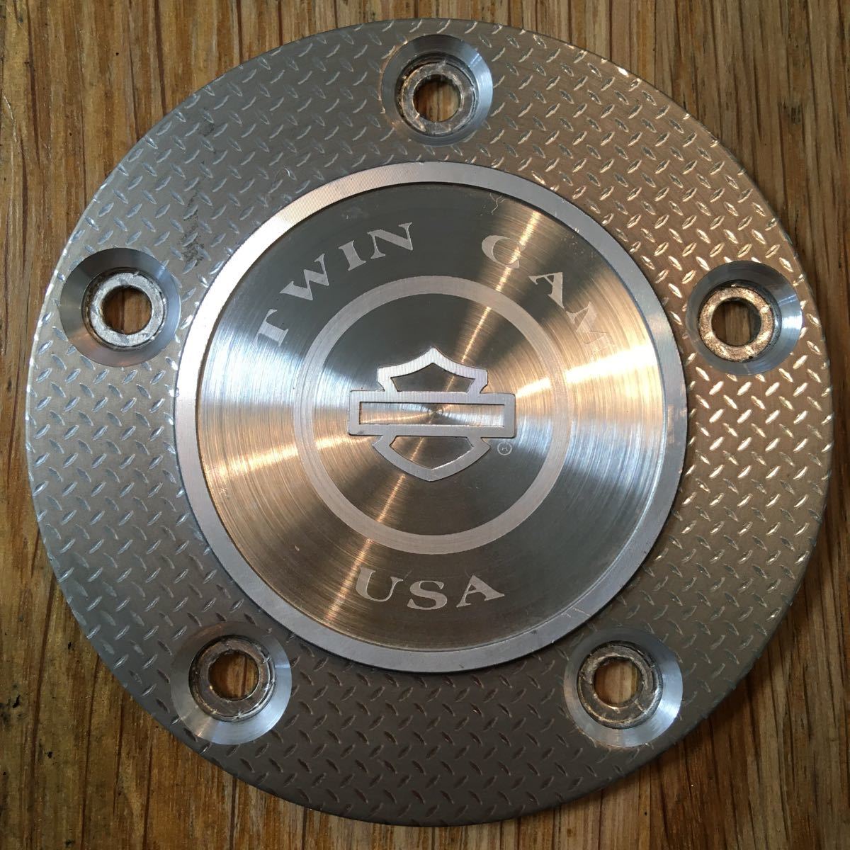 Harley-Davidson TWIN CAM USA Cover Harley Davidson original timer cover Point cover φ77.