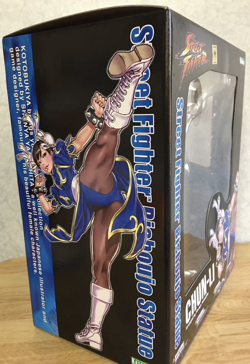  prompt decision new goods unopened spring beauty Street Fighter Kotobukiya final product has painted STREET FIGHTER 1/7 scale -stroke Ⅱ