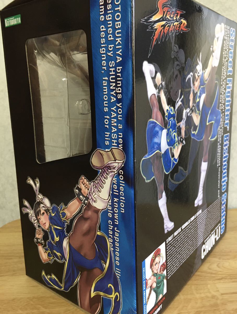  prompt decision new goods unopened spring beauty Street Fighter Kotobukiya final product has painted STREET FIGHTER 1/7 scale -stroke Ⅱ