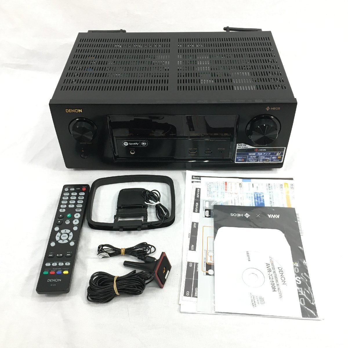 美品!DENON AV レシーバー AVR-X2400H-K eva.gov.co