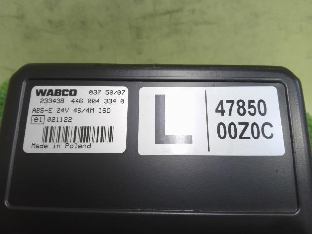 UD日産大型車 ADG-CD4ZA ABSコンピューター 47850-00Z0C