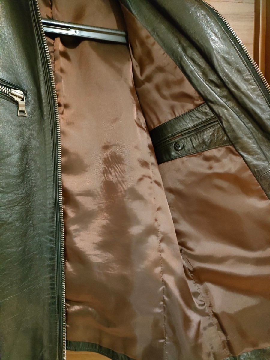 希少レア】ポールスミス Paul Smith ダブルライダースJK ラム S 人気の