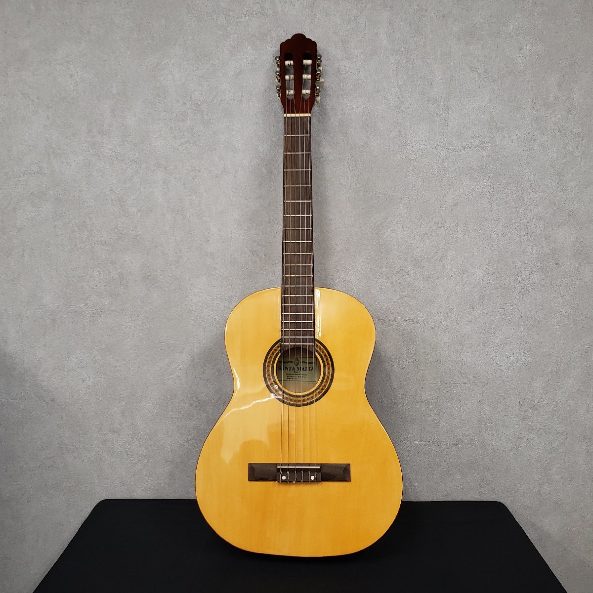 SANTA MARIA ITALY acoustic guitar musical instruments guitar .. language . band practice beginner sun ta Mali a Vintage Junk [170s957]