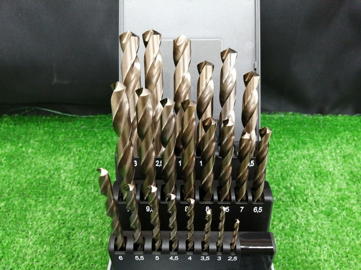 未使用品 ビックツール 月光ドリル ステンレス用 22本組 2.5~13.0mm GK