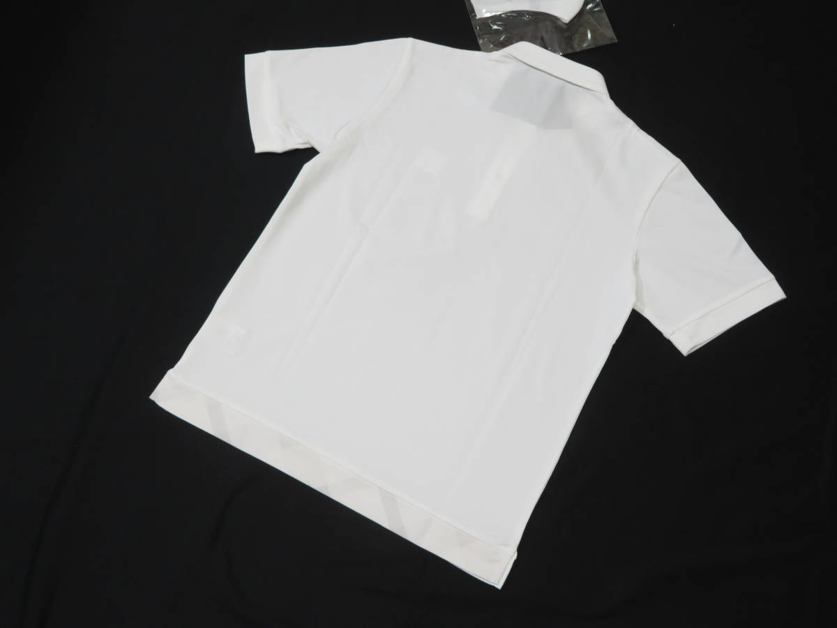 ブラックレーベル クレストブリッジ 高級半袖ポロシャツ M　17,600円 白 マスク付き_画像6