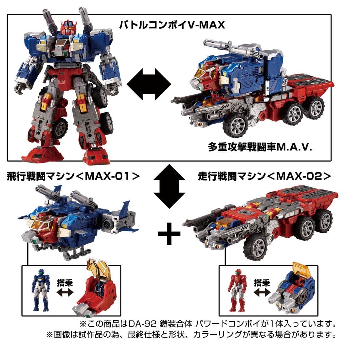 新品未開封 ダイアクロン DA-92 鎧装合体 パワードコンボイ | alfasaac.com