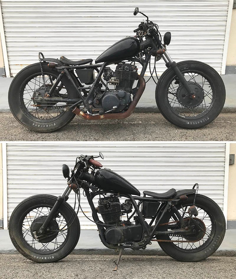 ☆大人気商品☆TEASER(ティーザー)ステップ BLACK SR400 SR500