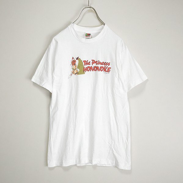 ☆90s The Princess MONONOKE ◇ アニメ Tシャツ 白 Mサイズ ☆90s The Princess MONONOKE ◇ アニメ Tシャツ 白 Mサイズ