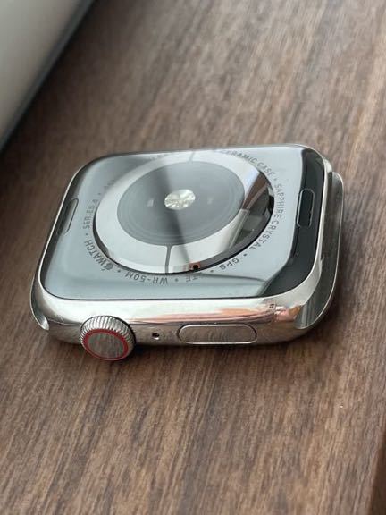 Apple Watch Series4 44mm ã·ã«ãã¼ ã¹ãã³ã¬ã¹ã¹ãã¼ã« ã¢ããã«ã¦ã©ãã ã»ã«ã©ã¼ã¢ãã« A2008 ã¹ãã³ã¬ã¹ã±ã¼ã¹(ã¹ãã¼ãã¦ã©ããæ¬ä½)ï½å£²è²·ããããªã¼ã¯ã·ã§ã³