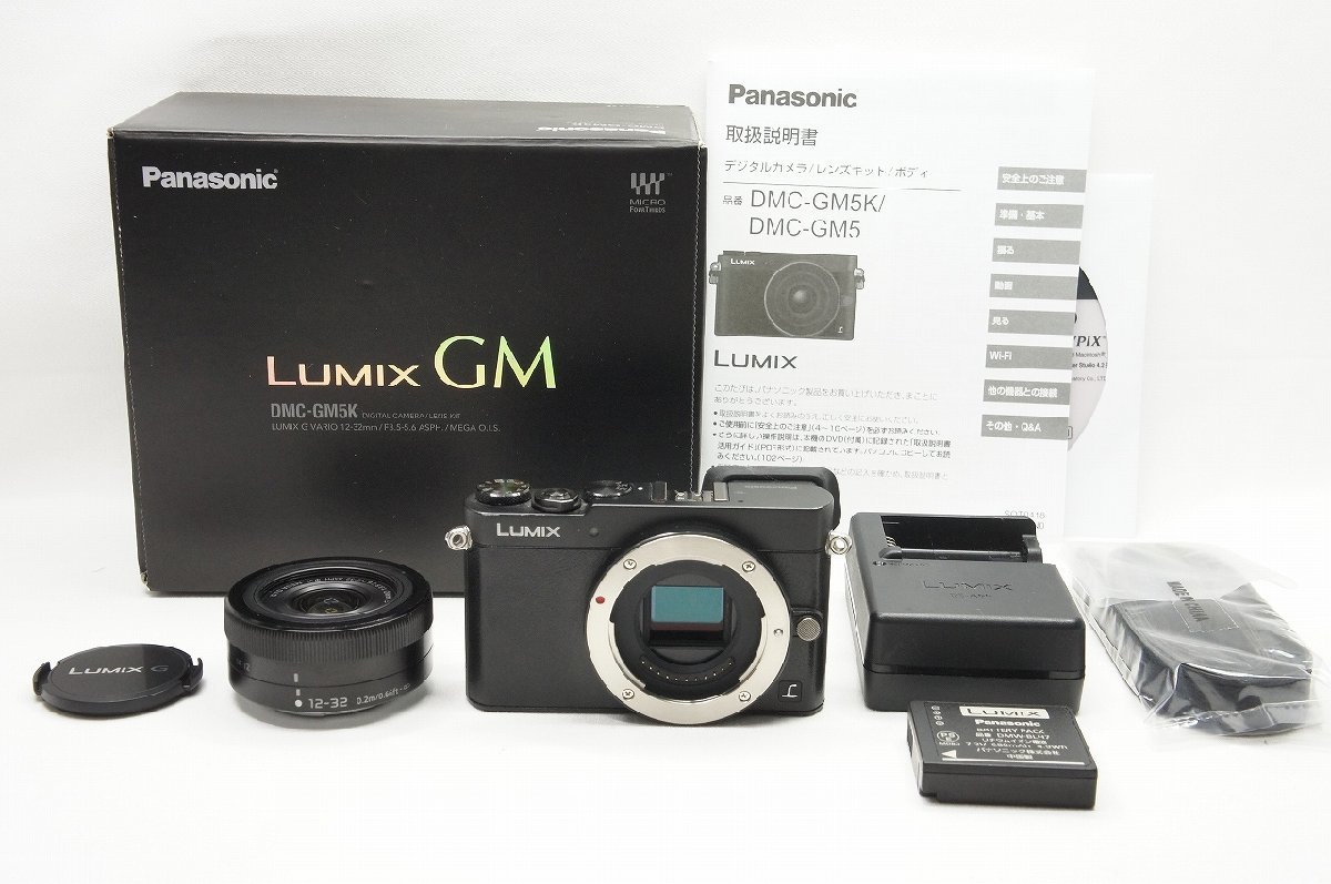 アルプスカメラ】Panasonic パナソニック LUMIX DMC-GM5K レンズキット